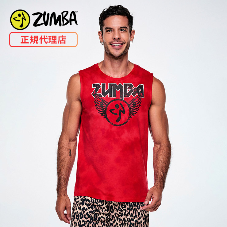 ZUMBA ズンバ　正規品　メンズ　トップス ZUMBA ズンバ 正規品 ウェア メンズ タンクトップ ノースリーブ