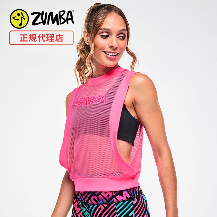 ZUMBA ズンバ 正規品 ウェア レディース タンクトップ ノースリーブ