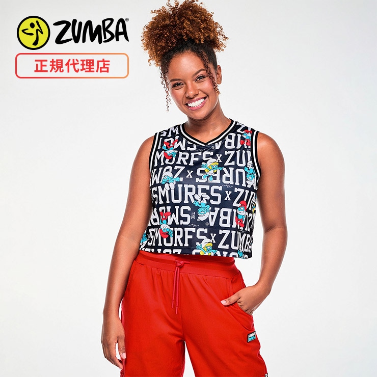 ZUMBA ズンバ 正規品 ウェア レディース タンクトップ ノースリーブ V