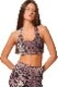 ȥå BODY ACTION ܥǥ ֥ȥå MULTI BROWN PRINT XS S