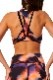 ȥå BODY ACTION ܥǥ ֥ȥå MULTI BROWN PRINT XS S