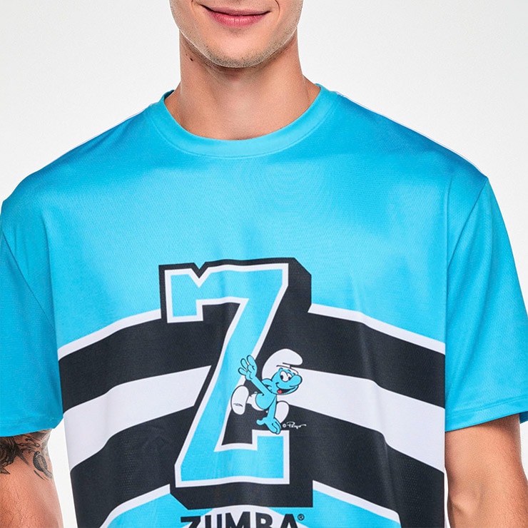 ZUMBA ズンバ 正規品 ウェア メンズ Tシャツ 半袖 トップス メッシュ