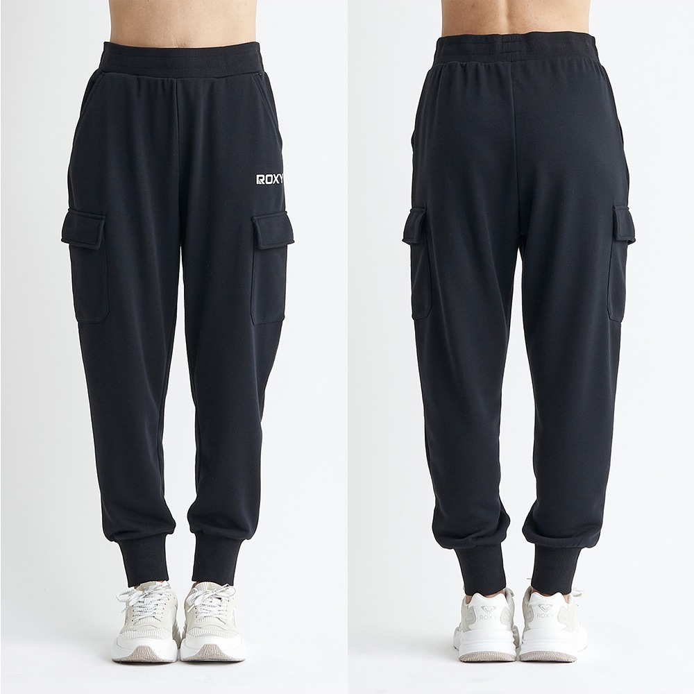 �����ȥ�å� ROXY �������� DOWN TO EARTH PANTS �ѥ�� BLACK BEIGE LIGHT.GRAY S������ M������ L������