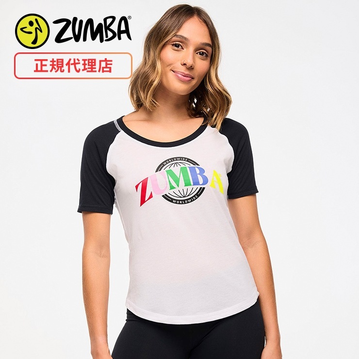 ZUMBA(正規品) カラフルメッシュ Tシャツ サイズS