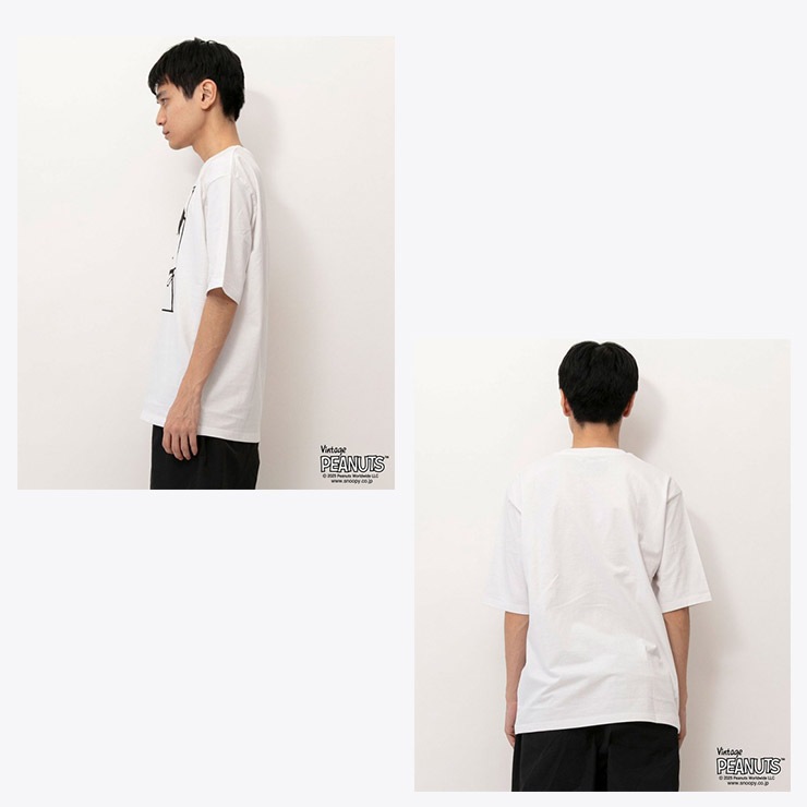 JOHNBULL ֥  PEANUTS CHARLIE BROWN T ԡʥå 㡼꡼֥饦   եåȥͥ  ݡ  襬  ۥ磻