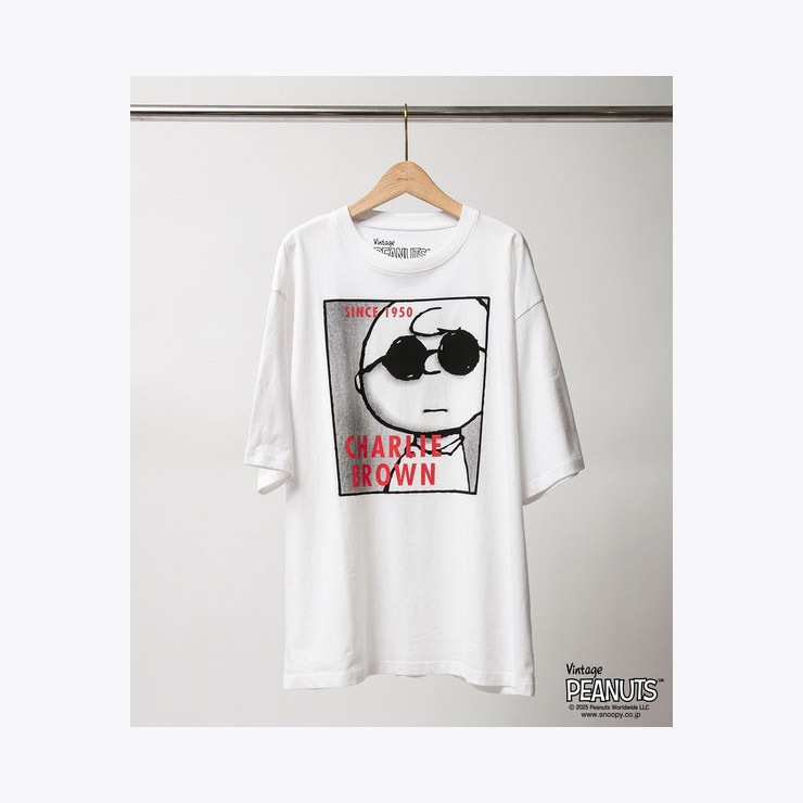 JOHNBULL ֥  PEANUTS CHARLIE BROWN T ԡʥå 㡼꡼֥饦   եåȥͥ  ݡ  襬  ۥ磻