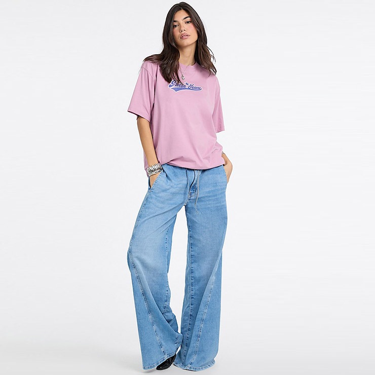 GUESS ���� ȾµT����� ��ǥ����� ������������ �ե��åȥͥ� ���� ���ݡ��� ���� �襬 ������ �֥�å� �ԥ� W5BI31K8HM0