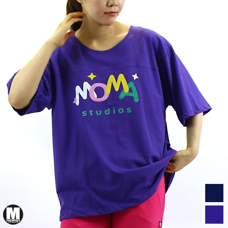 ȥå MOMA STUDIOS   T С NAVY PURPLE ONE