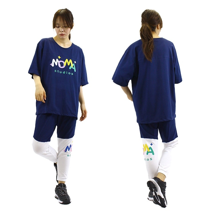 ȥå MOMA STUDIOS   T С NAVY PURPLE ONE