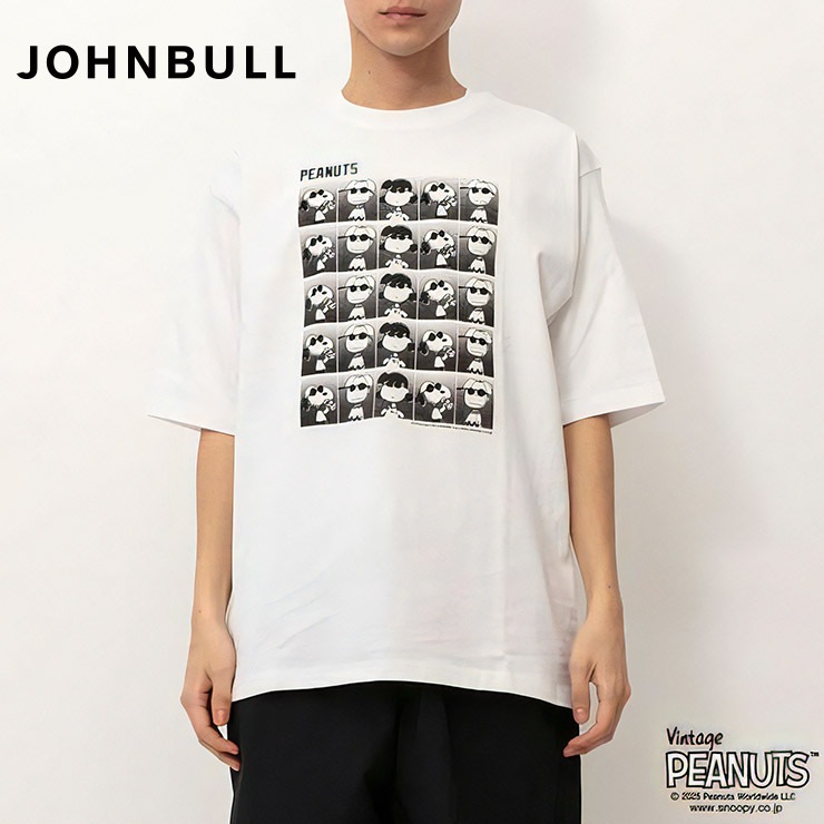 JOHNBULL ֥  PEANUTS ALIGNS  Ⱦµ ԡʥå ̡ԡ   եåȥͥ  ݡ  襬  ۥ磻
