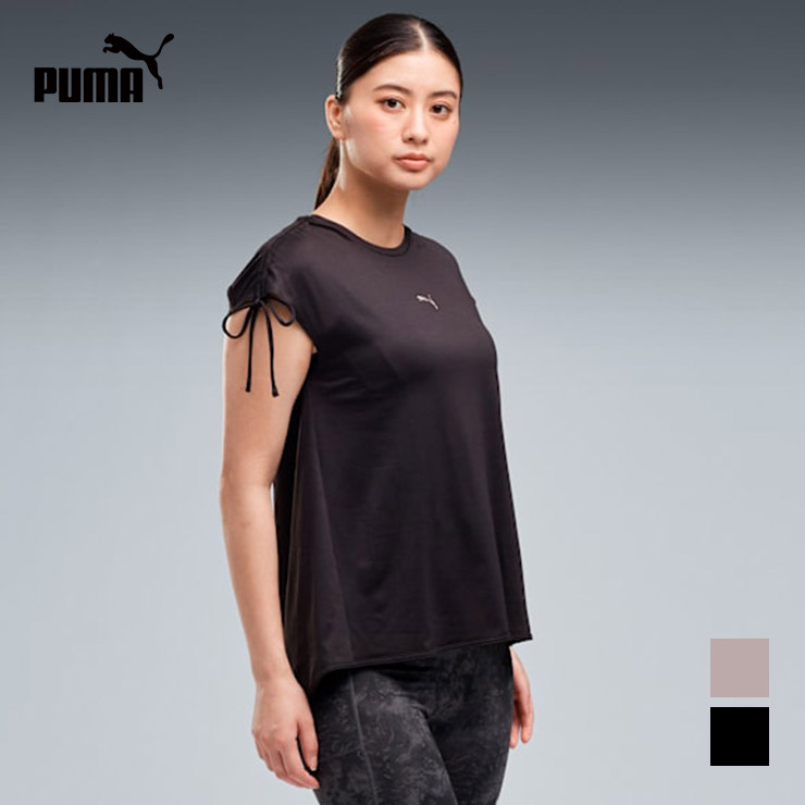 PUMA �ס��� ������  T����� Ⱦµ �ȥåץ� ��ܥ� ���㥶�� ����å� ���� ��ǥ����� ������������ �ե��åȥͥ� ���� ���ݡ��� ���� �襬 ������ �֥�å�529567