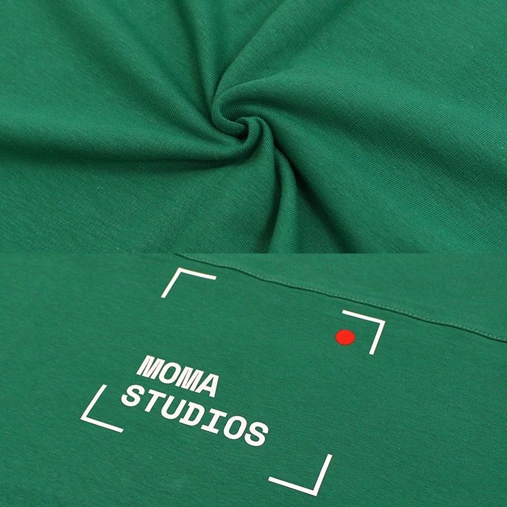 プロフ要確認★お値下げ承ります◎ 〜〜AMOMMA オーバーサイズ アウトレット MOMA STUDIOS モマ スタジオロゴ Tシャツ オーバー