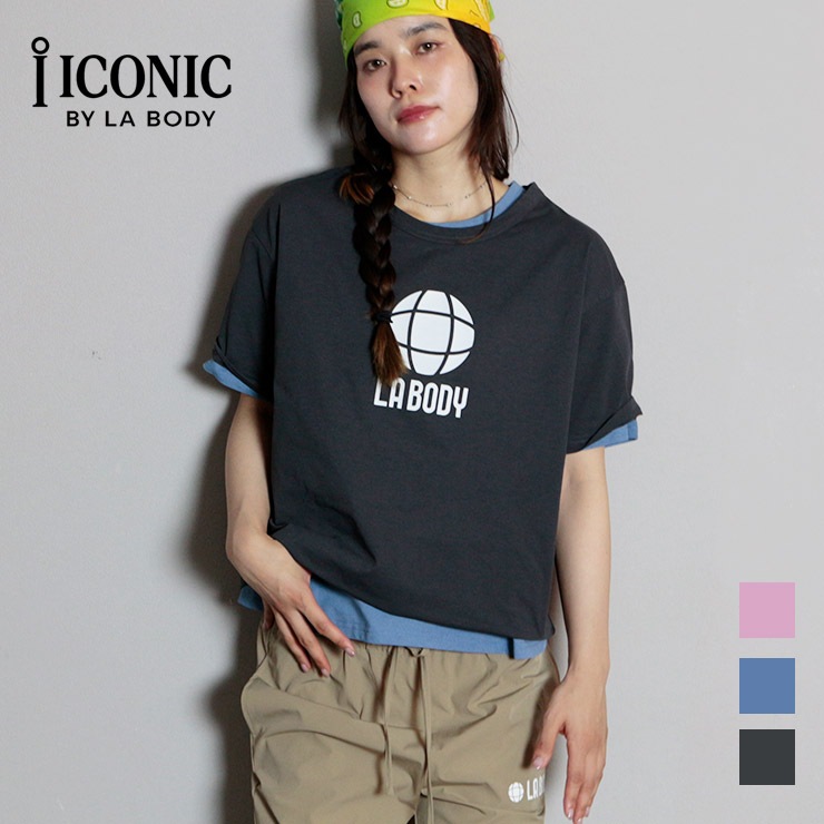 LA BODY ICONIC T����� Ⱦµ �ۿ�®�� �۴�®�� ����ѥ��� ���� �ɥ饤 ���� ��ǥ����� ������������ �ե��åȥͥ� ���� ���ݡ��� ���� �襬 ������ �ԥ� �֥롼 �֥�å�