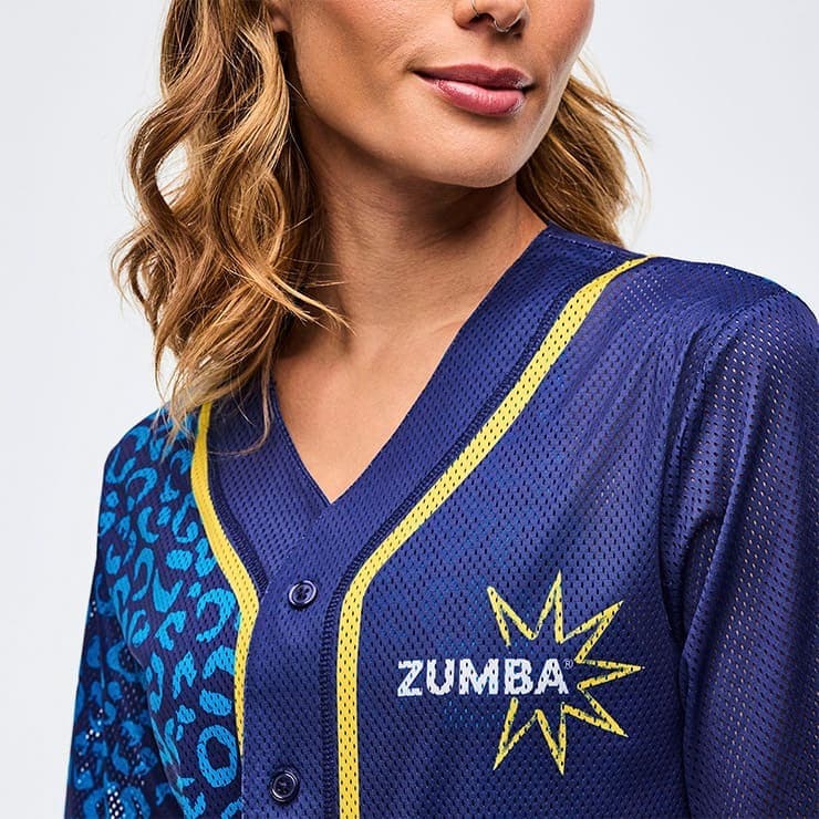 正規品　ZUMBAヒョウ柄シャツ ZUMBA ズンバ 正規品 レディース シャツ レオパード ベース