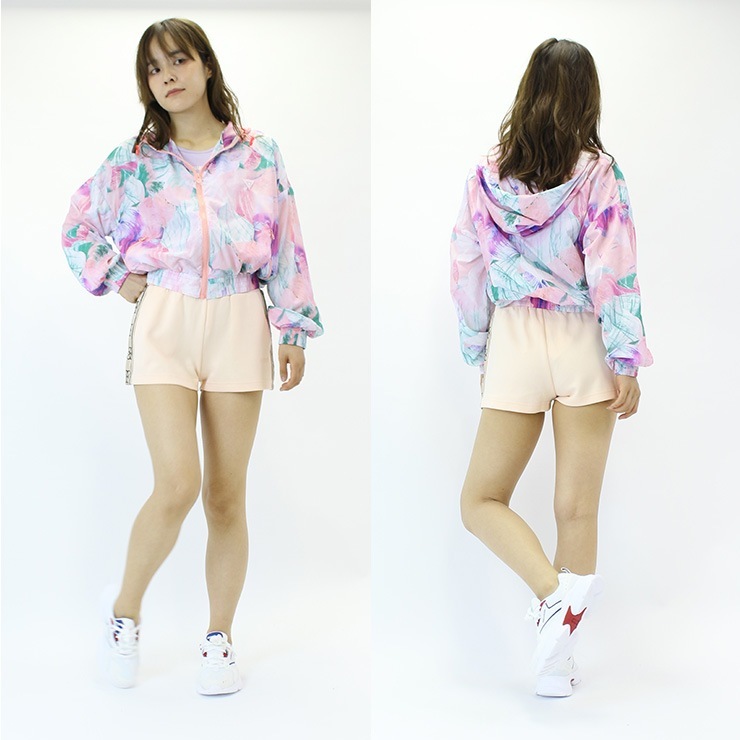 ȥå GUESS  BRITNEY   硼ȥѥ CREAM LILAC PALE ORANGE S M