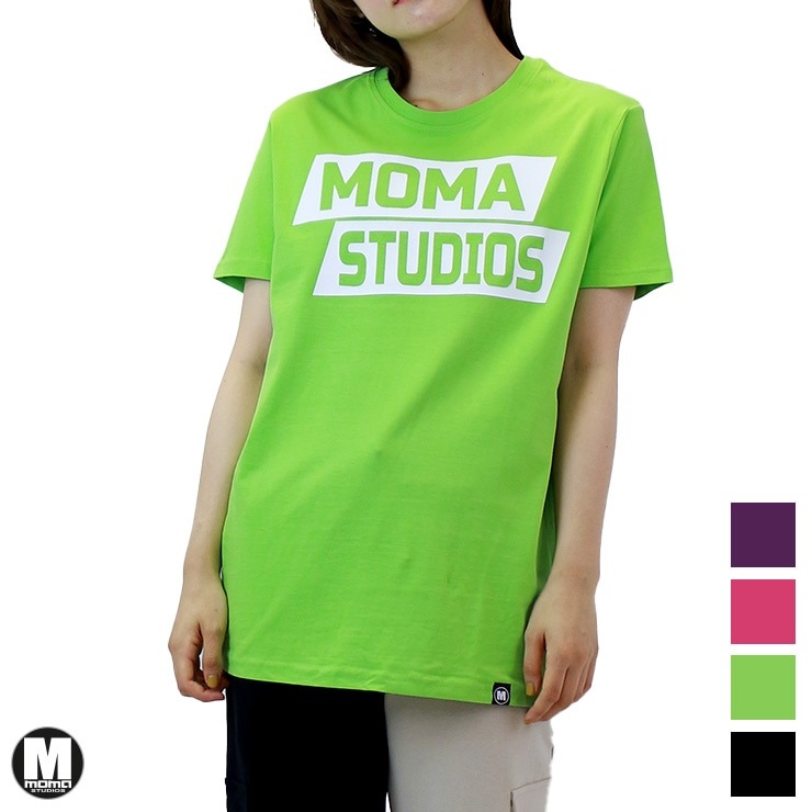 ȥå 43%OFF MOMA STUDIOS     T BLACK LIME PINK PURPLE M L XL