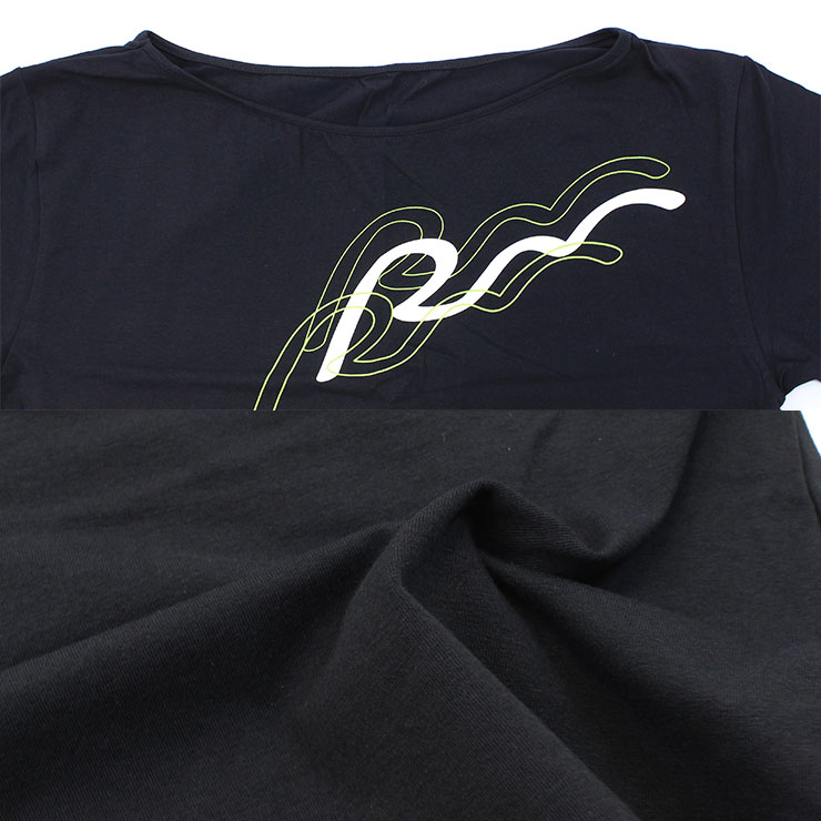 �����ȥ�å� ROLA MOCA ������⥵ �ݡ��ȥͥå� T����� BLACK LIGHT GREEN M������