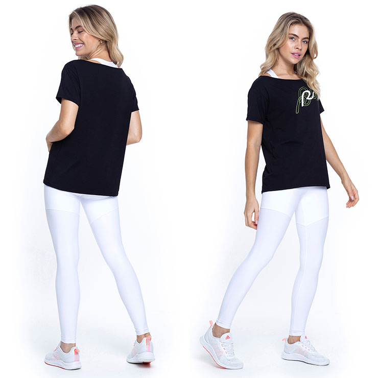 �����ȥ�å� ROLA MOCA ������⥵ �ݡ��ȥͥå� T����� BLACK LIGHT GREEN M������