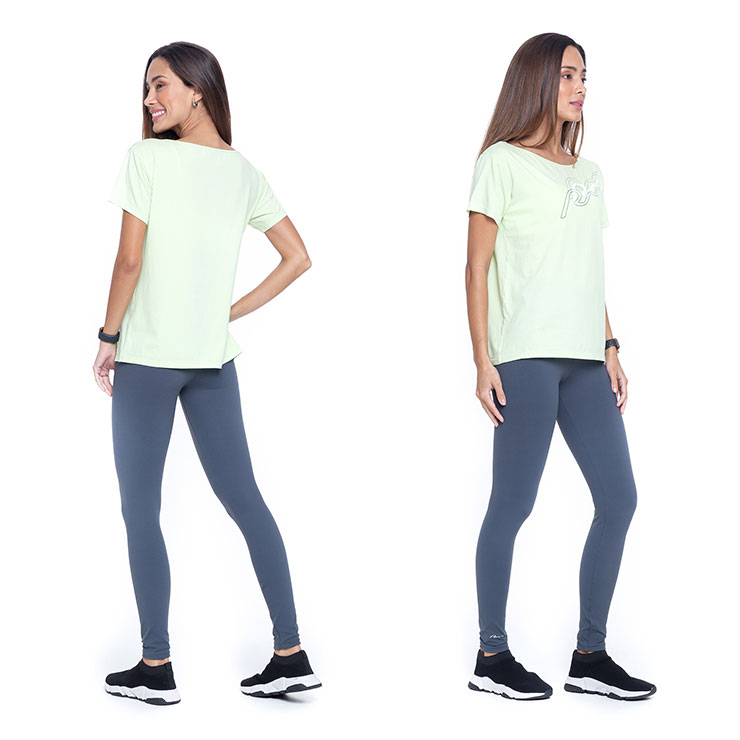 �����ȥ�å� ROLA MOCA ������⥵ �ݡ��ȥͥå� T����� BLACK LIGHT GREEN M������