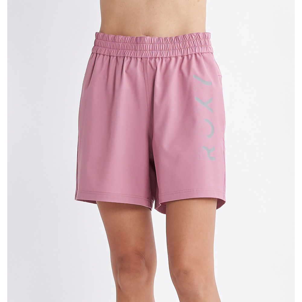 �����ȥ�å� ROXY �������� ���ȥ�å� ®�� UV���å� ���硼�� MY 1ST ROXY SHORTS BK ROSE M������ L������