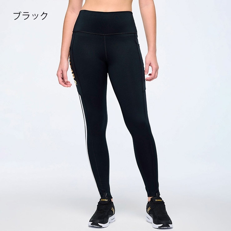 ズンバ　ZUMBA 正規品　レギンス　レース　黒　S ZUMBA ズンバ 正規品 レギンス ブラック インディゴ