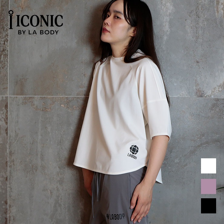 LA BODY ICONIC T����� Ⱦµ �䴶��ǽ ��󥿥󥹥꡼�� ��ǥ����� ������������ �ե��åȥͥ� ���� ���ݡ��� ���� �襬 ������ �ۥ磻�� �ѡ��ץ� �֥�å�