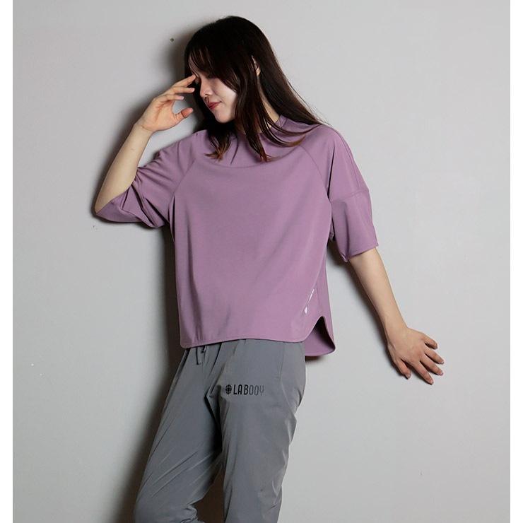 LA BODY ICONIC T����� Ⱦµ �䴶��ǽ ��󥿥󥹥꡼�� ��ǥ����� ������������ �ե��åȥͥ� ���� ���ݡ��� ���� �襬 ������ �ۥ磻�� �ѡ��ץ� �֥�å�