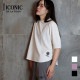 LA BODY ICONIC T����� Ⱦµ �䴶��ǽ ��󥿥󥹥꡼�� ��ǥ����� ������������ �ե��åȥͥ� ���� ���ݡ��� ���� �襬 ������ �ۥ磻�� �ѡ��ץ� �֥�å�