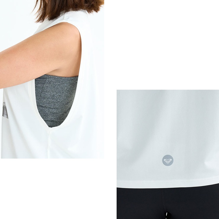 ROXY �������� ���󥯥ȥå� ��˥��å���  ®�� ��Φξ�� ���� UV ������������ �ե��åȥͥ� ���� ���ݡ��� ���� �襬 ������ �֥�å� �ۥ磻�� �饤�ȥ֥롼 RSL254511