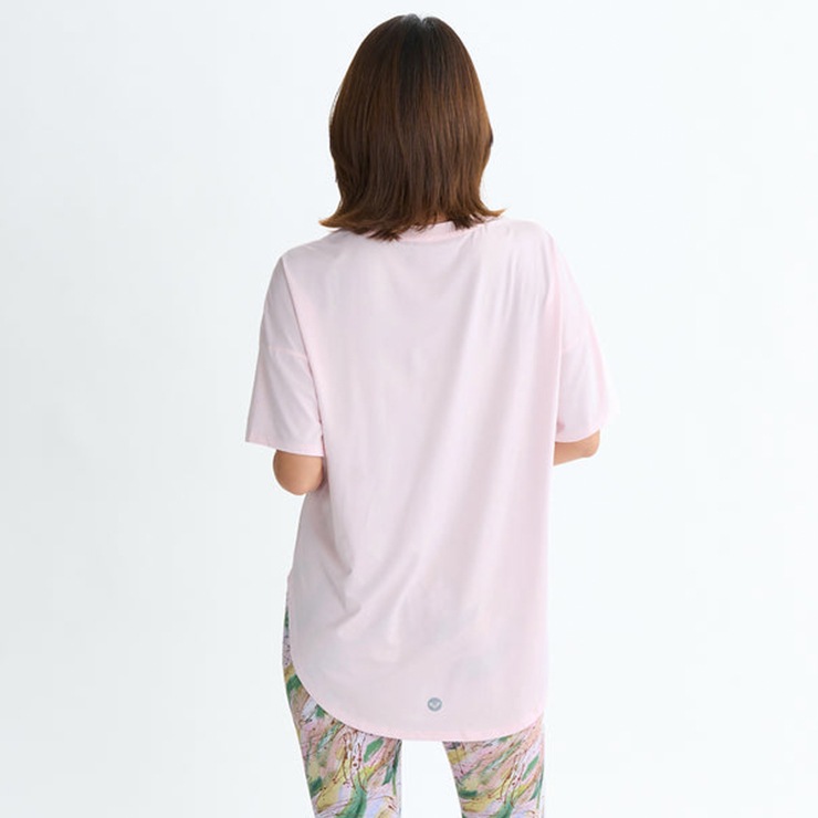 ROXY �������� T����� ��˥��å��� Ⱦµ ®�� UV ���� ������������ �ե��åȥͥ� ���� ���ݡ��� ���� �襬 ������ �֥�å� �ۥ磻�� �ԥ� RST254522