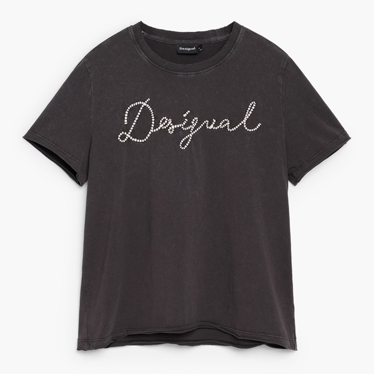Desigual ������ �ǥ������� T����� Ⱦµ ���� �� ���åȥ� �ɽ� ���롼�ͥå� �쥮��顼�ե��å� ������ơ���Ĵ ��ǥ�����  ������������  �ե��åȥͥ� ���� ���ݡ��� ���� �襬 ������ �֥�å� �ۥ磻�� 26WWTK39