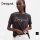 Desigual ������ �ǥ������� T����� Ⱦµ ���� �� ���åȥ� �ɽ� ���롼�ͥå� �쥮��顼�ե��å� ������ơ���Ĵ ��ǥ�����  ������������  �ե��åȥͥ� ���� ���ݡ��� ���� �襬 ������ �֥�å� �ۥ磻�� 26WWTK39