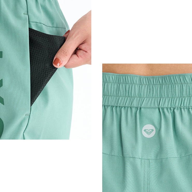 ROXY �������� ���硼�ȥѥ�� ��ǥ����� û�ѥ� ���ȥ�å� ®�� UV ��Φξ�� ������������ �ե��åȥͥ� ���� ���ݡ��� ���� �襬 ������ �֥�å� ���꡼�� ��٥���� RPT254530