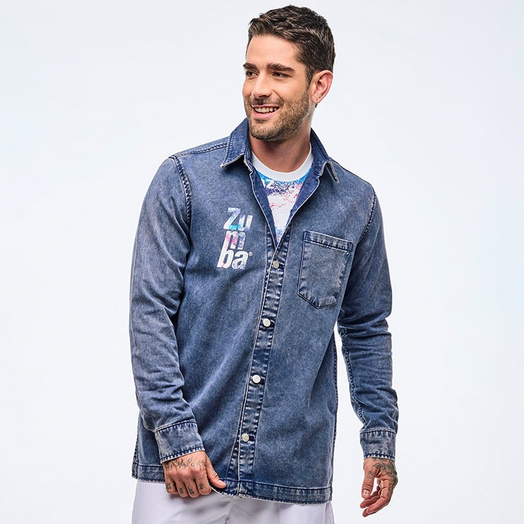 ZUMBA ズンバ 正規品 ウェア シャケット デニム シャツ ジャケット