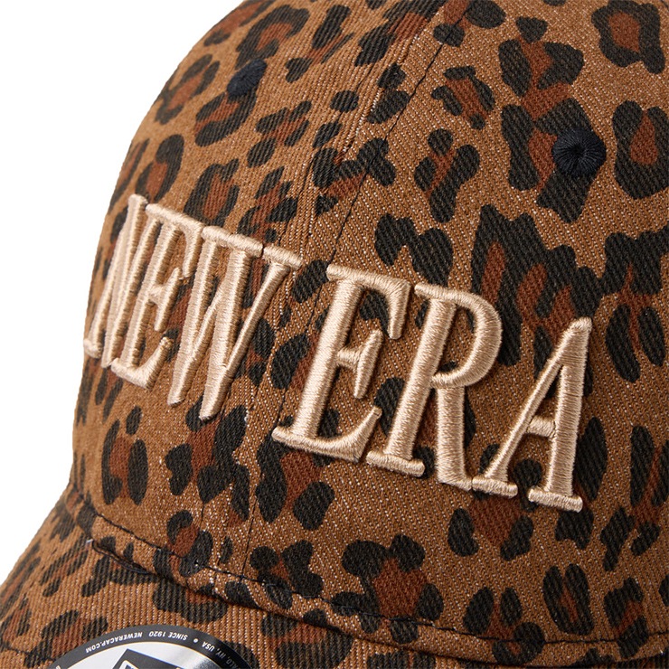 New Era レオパード ベロアキャップ NEW ERA ニューエラ キャップ 帽子 エクササイズ フィットネス ジム