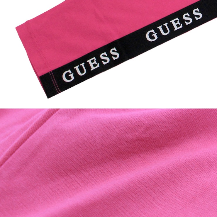 ȥå GUESS   饤  쥮 BLACK PINK SAX VIOLET S M