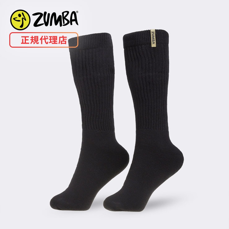 ZUMBA ズンバ 正規品 ウェア グッズ ソックス 靴下 無地 ロゴ