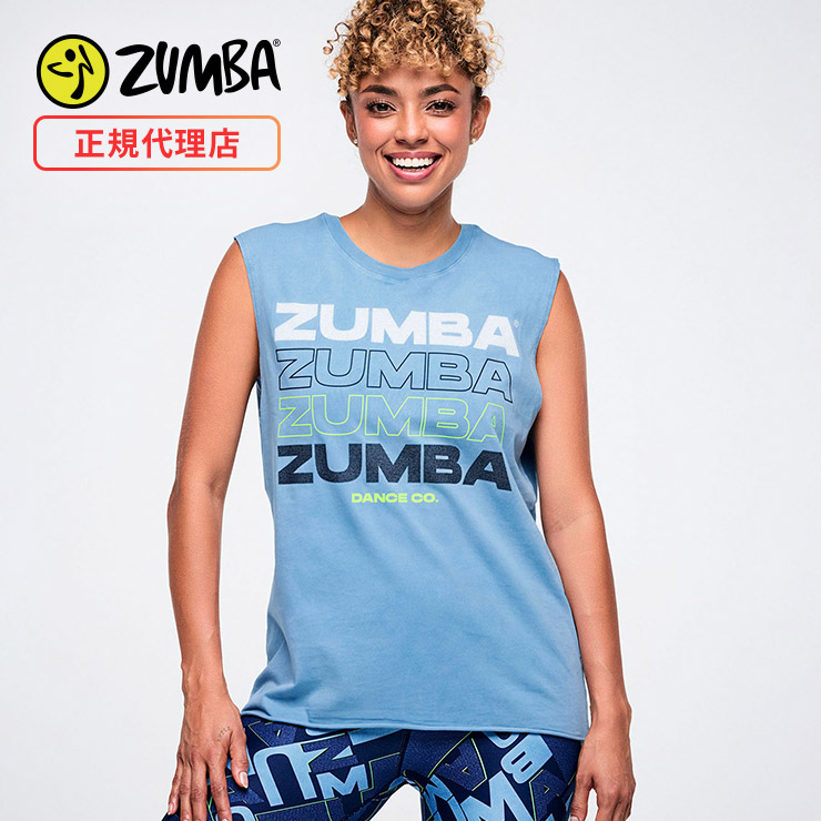 ZUMBA ズンバ 正規品 ウェア レディース タンクトップ ノースリーブ
