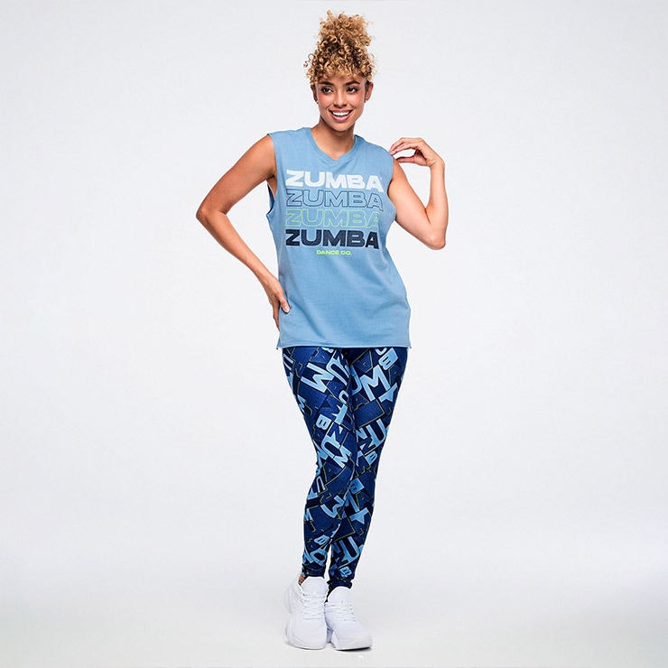 ZUMBA ズンバ 正規品 ウェア レディース タンクトップ ノースリーブ