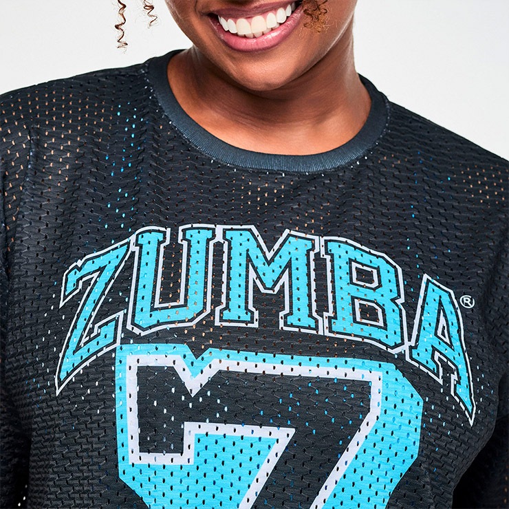 ZUMBA ズンバ 正規品 ウェア レディース Tシャツ 半袖 トップス 丸首