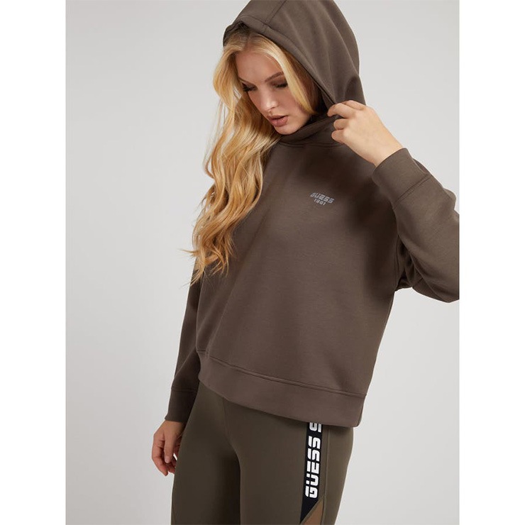 ȥå GUESS   󥰥꡼ ѡ աǥ BROWN LIGHT BEIGE S M