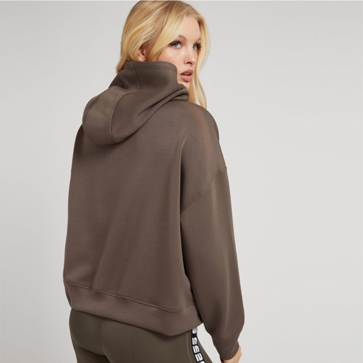 ȥå GUESS   󥰥꡼ ѡ աǥ BROWN LIGHT BEIGE S M