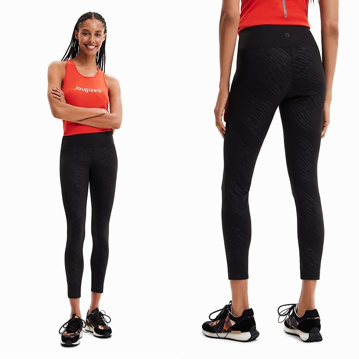 ȥå Desigual ǥ  쥮 BLACK ORANGE S