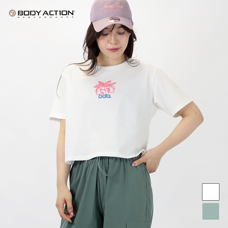 BODY ACTION ������ �ܥǥ���������� �ȥåץ� T����� Ⱦµ ����ե��å� �ߥ�T ������� ���å� �� ���� ľ͢��  ��ǥ����� ������������ �ե��åȥͥ� ���� ���ݡ��� ���� �襬 ������ �ۥ磻�� ���꡼��