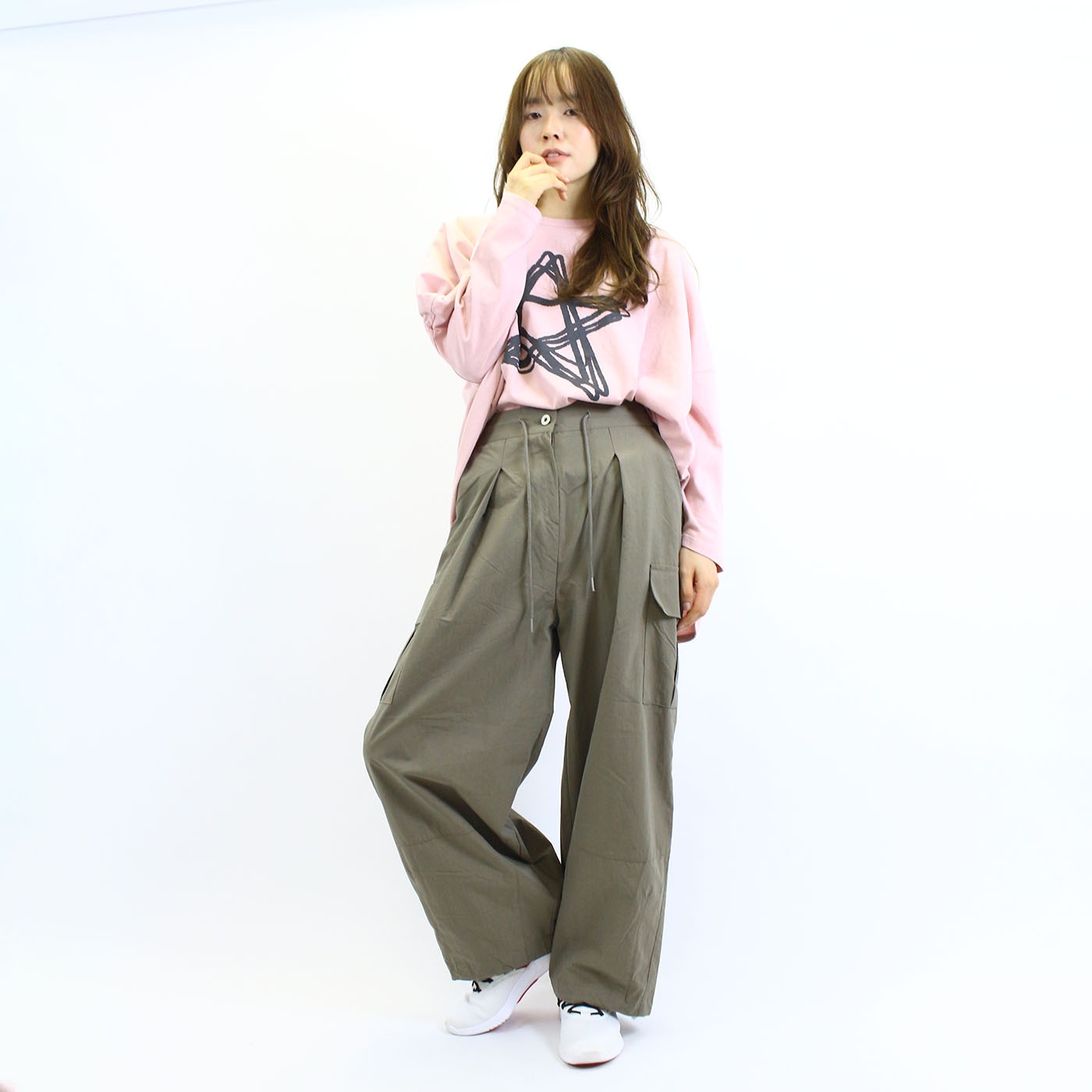 ȥå LA SAGED 饻ɥ ʥ ѥ BEIGE GRY BLACK ONE