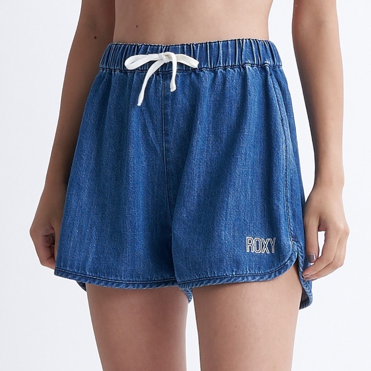 �����ȥ�å� ROXY �������� GRAVEL ���硼�� L.DENIM INDIGO S������ M������