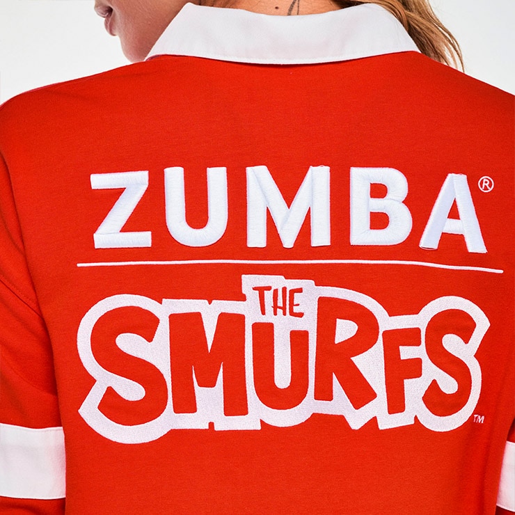 ZUMBA ズンバ 正規品 ウェア レディーストップス 長袖 ポロ スマーフ