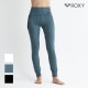 ȥå ROXY  SIMPLY CALM LEGGINGS 쥮 D.GREEN WHITE BLACK M
