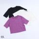 ȥå Calvin Klein Х󥯥饤 ե ץ 5ʬµ ܥå T BLACK PURPLE WHITE S M