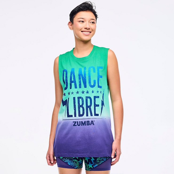 ZUMBA ズンバ 正規品 メンズタンクトップ グラデーション